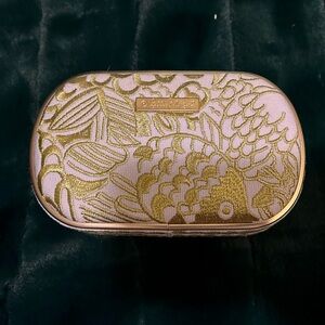 Lilly Pulitzer x Target Gold Embroidered Clutch